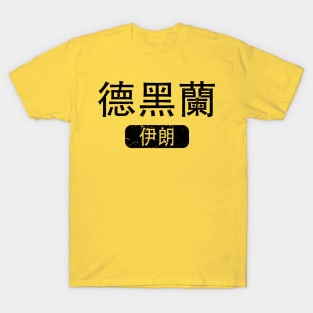 Tehran Iran in Chinese T-Shirt